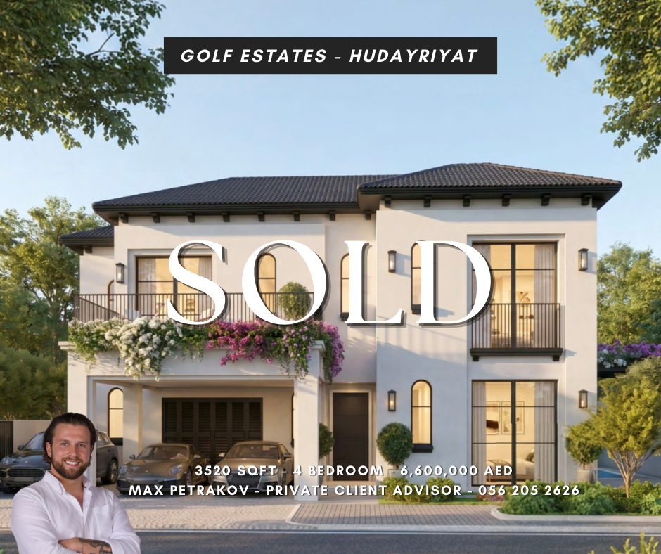 Golf Estates, Hudayriyat — SOLD