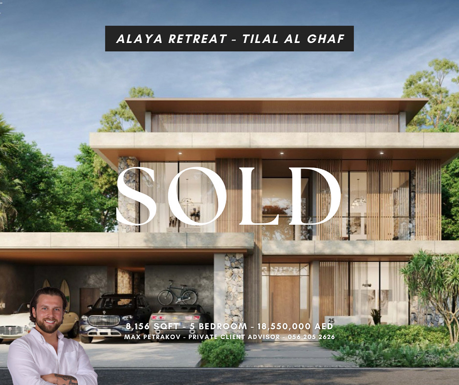 Alaya Retreat, Tilal Al Ghaf — SOLD